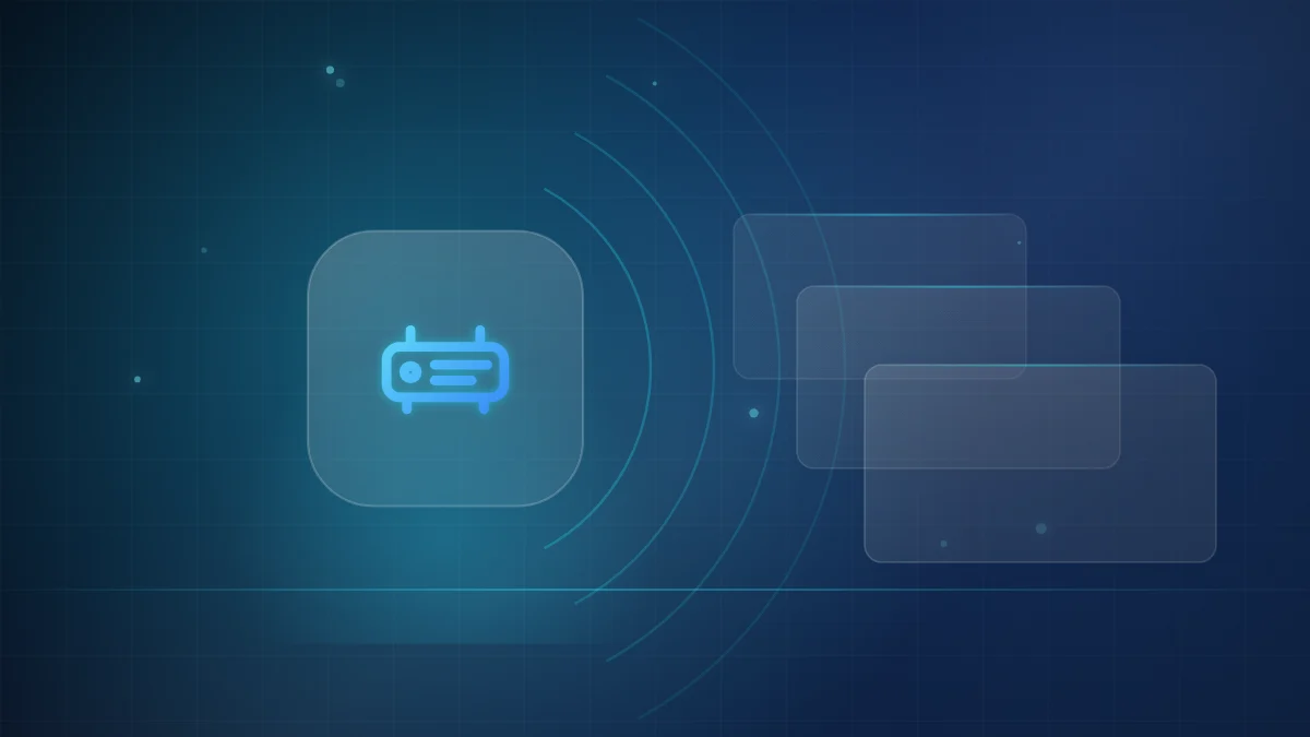 Illustration of a dedicated set-top IPTV box