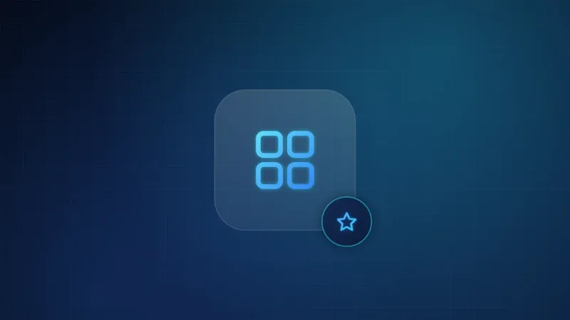 Illustration of a grid of streaming apps with a star for the leading players