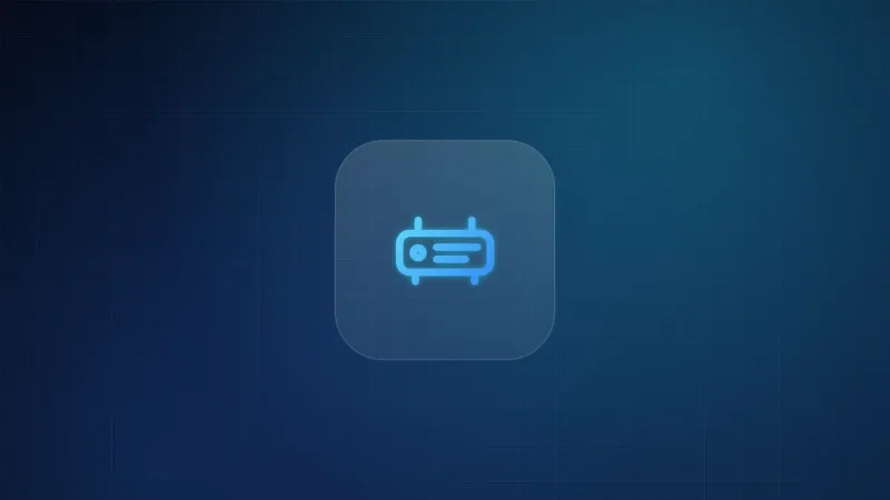 Illustration of a dedicated set-top IPTV box