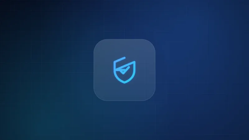 Illustration of a protective shield with a check mark