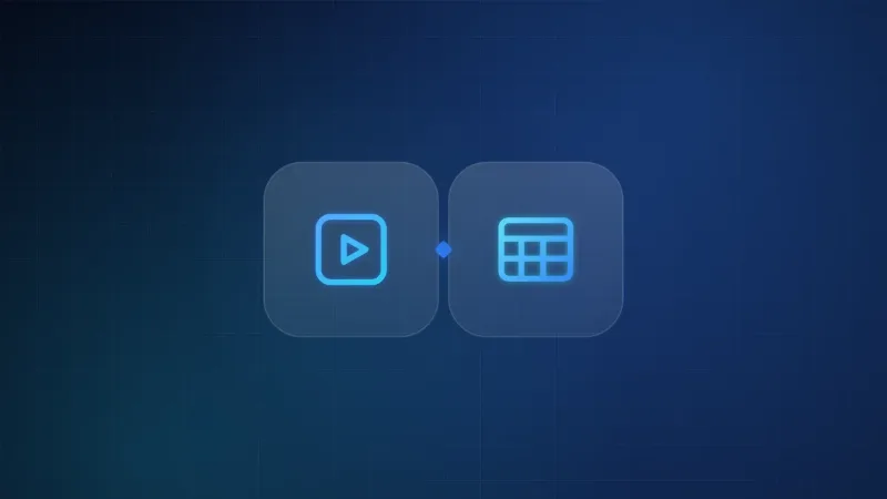 Illustration comparing a player app interface with a programme guide layout