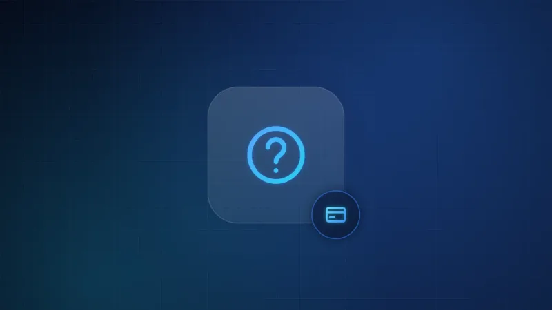 Illustration of a question mark representing common subscription questions