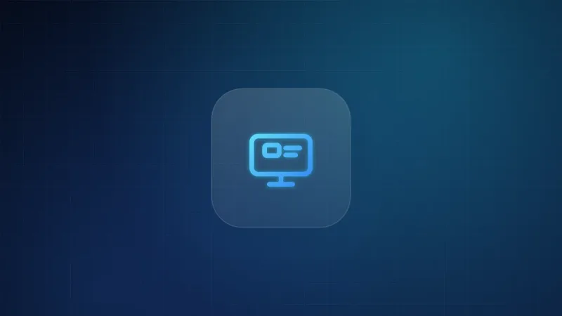 Illustration of a smart television running a streaming app